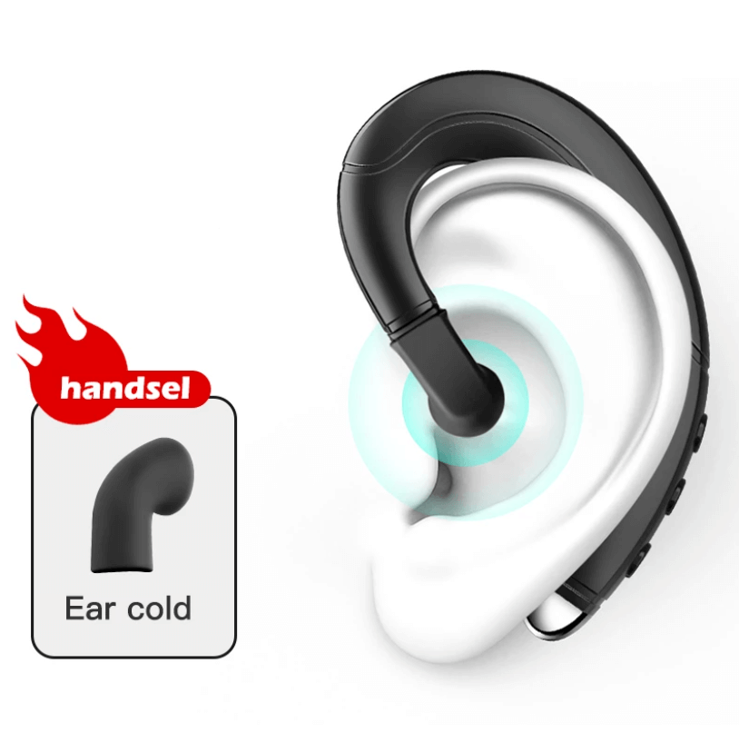 Open-Ear Wireless Earbuds Bone Conduction Technology for Running Cycling Workout Sports Bluetooth 5.0 Lightweight Sweatproof