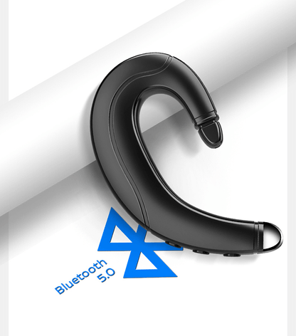Open-Ear Wireless Earbuds Bone Conduction Technology for Running Cycling Workout Sports Bluetooth 5.0 Lightweight Sweatproof