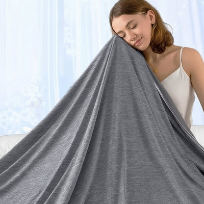 Cooling Blanket | Lightweight Breathable Fabric for Hot Sleepers | Ideal for Comfortable Sleep