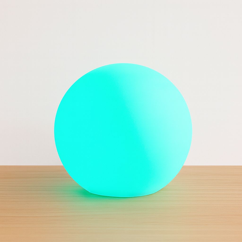 Lámpara LED esférica recargable con control remoto: 16 modos de color, resistente a la intemperie para iluminación ambiental en interiores y exteriores