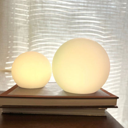 Lámpara LED esférica recargable con control remoto: 16 modos de color, resistente a la intemperie para iluminación ambiental en interiores y exteriores