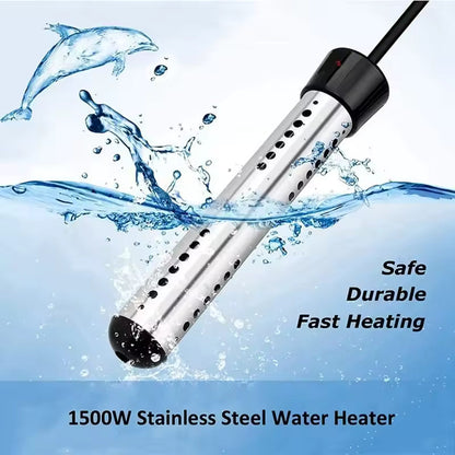 Calentador de piscina flotante Ortekor | Calentador eléctrico para piscina con calentamiento rápido de 3000W | Diseño portátil para disfrutar todo el año