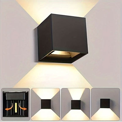 Lumeora - Square Up and Down Outdoor Wall Light