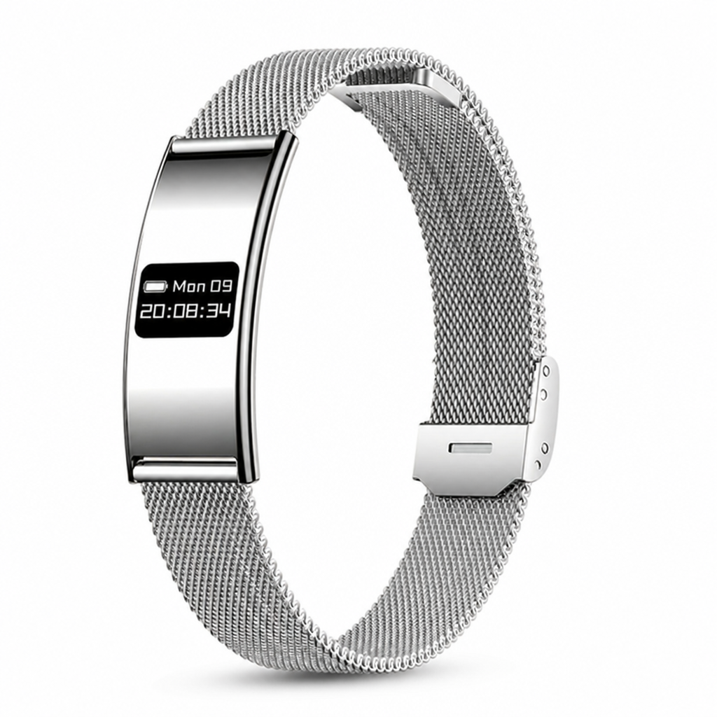 Pulsera de actividad impermeable IPX8 de aleación de zinc
