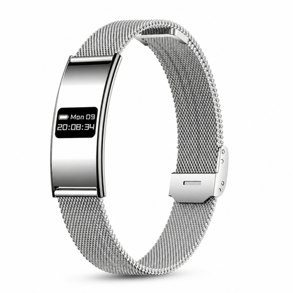 Pulsera de actividad impermeable IPX8 de aleación de zinc