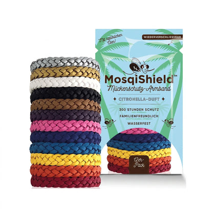 Mosquito Repellent Bracelet Waterproof & Natural 24 Pack