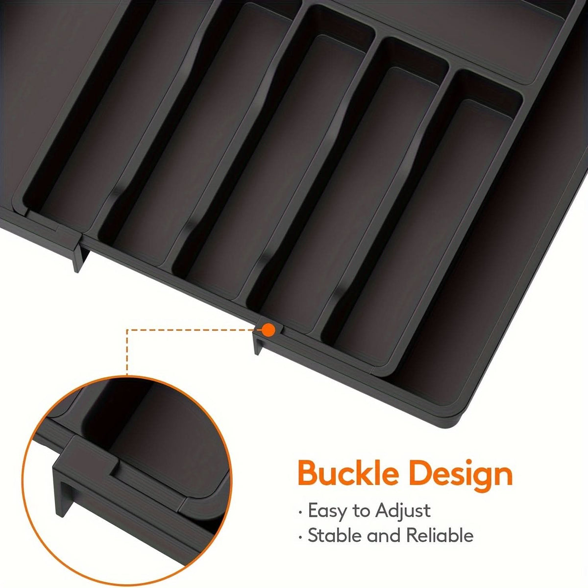 FLEXITRAY – Organizador de utensilios expandible para cajones de cocina