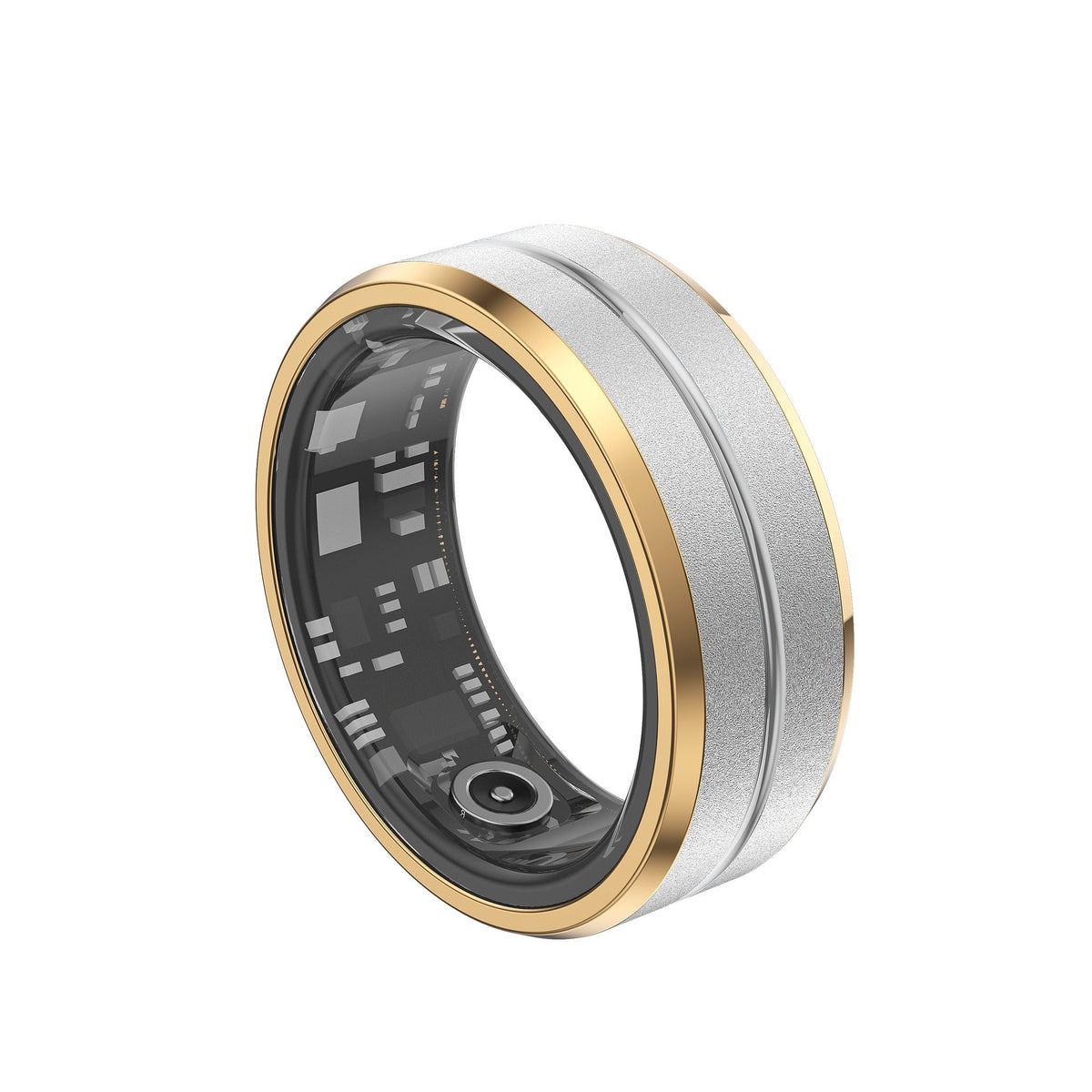 Anillo inteligente para hombres y mujeres, anillo de fitness con monitorización de frecuencia cardíaca y oxígeno en sangre, anillo resistente al agua para seguimiento del sueño