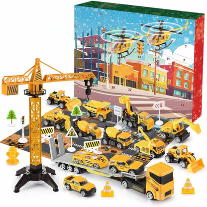 BUILDERCOUNT – Construction Vehicle Advent Calendar for Daily Discovery