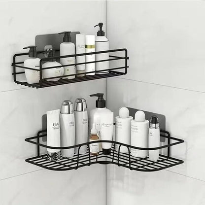 IRONOVA – Metal Wall Mounted Bathroom Shelf Organizer