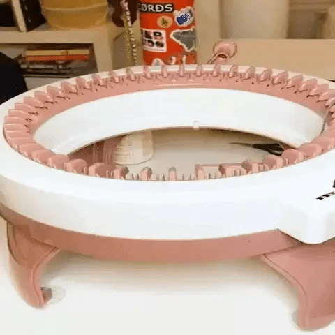 Máquina de tejer de 40 agujas con manivela