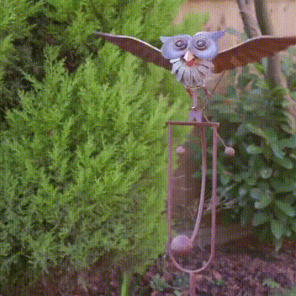 Arte de jardín | Molino de viento decorativo para exteriores con movimiento elegante | Adorno de jardín resistente a la intemperie para embellecer patios y jardines