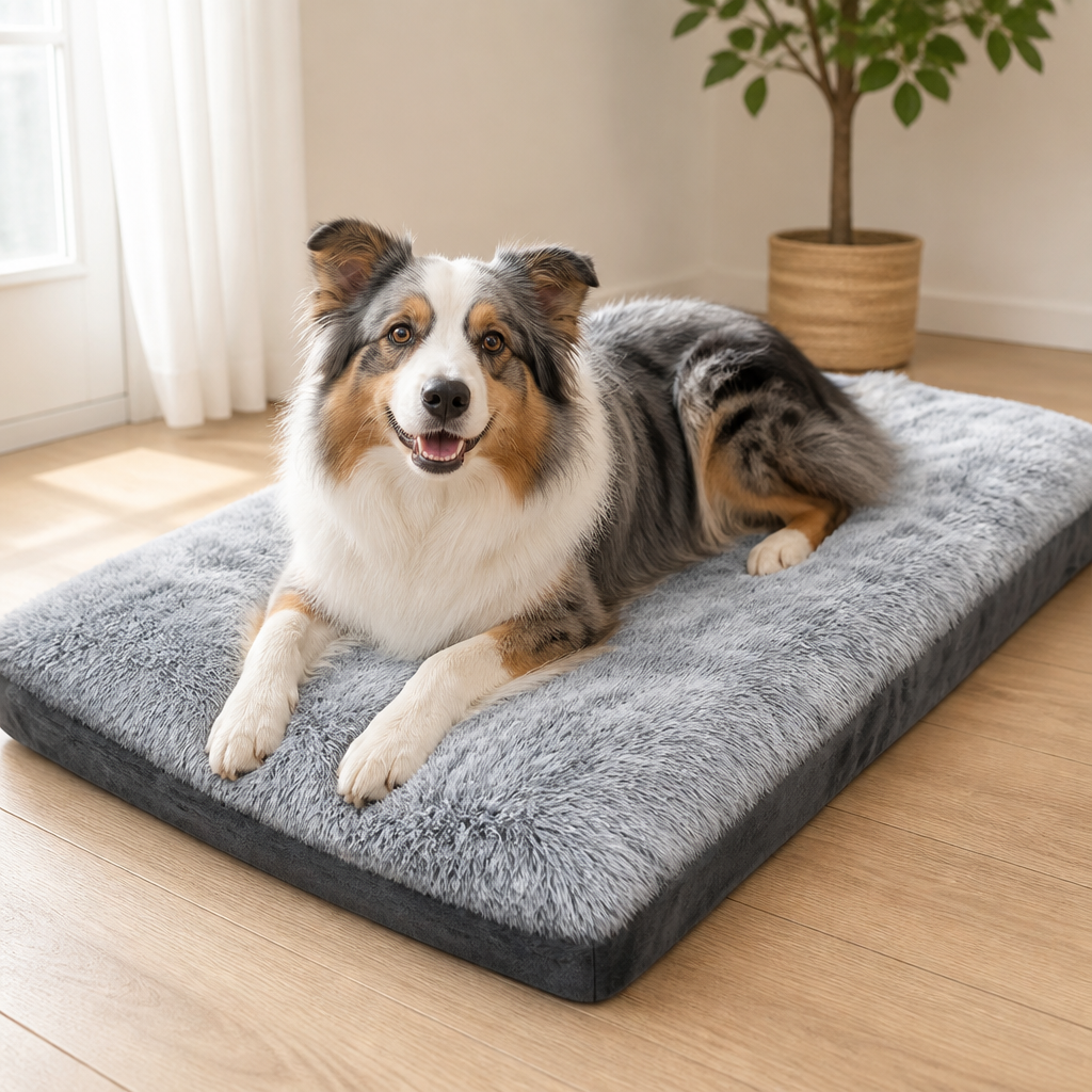Ortekor Warm Polyester Fiber Dog Bed (Pre-Assembled)