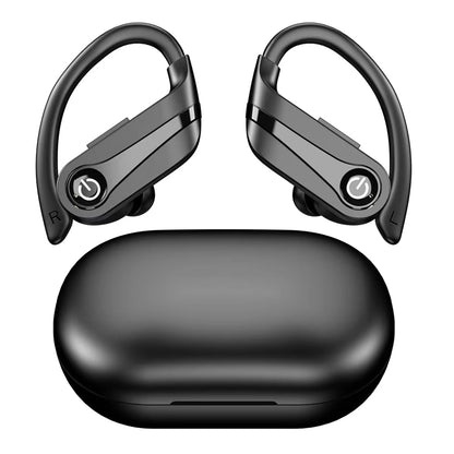 Wireless Sports Earbuds with Ear Hooks IPX7 Waterproof Bluetooth 5.3 Headphones 200-Hour Battery Life Running Gym Workout Fitness Earphones