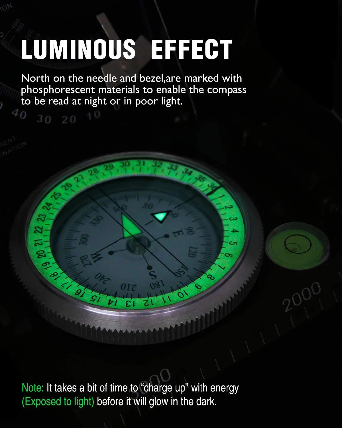 Navigator Pro | Multifunctional Military Compass with Clinometer | Shockproof & Waterproof for Outdoor Adventures