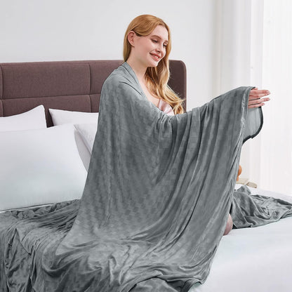 ChillEase | Manta refrescante con tecnología Arc-Chill para quienes pasan calor al dormir | Suave y transpirable para un confort durante todo el año