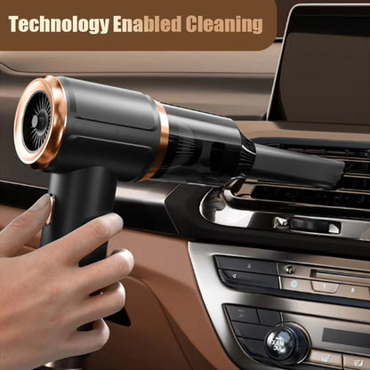 Cordless Handheld Car Vacuum Cleaner with 45000Pa Suction Power & 5-in-1 Multi-Function for Auto Interior Detailing Pet Hair Removal
