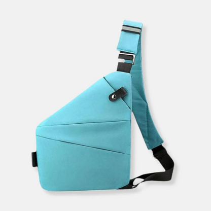 Shoulder Sling Organizer with RFID Protection & Slash-Resistant Strap for Travel, Commuting & Daily Use