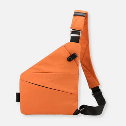 Shoulder Sling Organizer with RFID Protection & Slash-Resistant Strap for Travel, Commuting & Daily Use