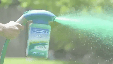 Spray-On Grass Seed Hydro Seeding System for Bare Spots & Dog Patches – Garden Hose Attachment Lawn Repair Kit for Quick Coverage & Green