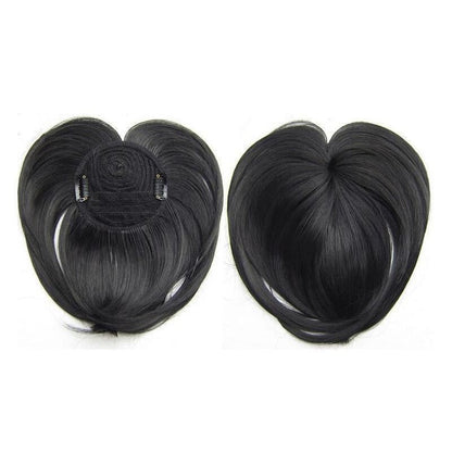 Human Hair Crown Topper Clip-In Hairpiece for Thinning Hair and Hair Loss Coverage Women's