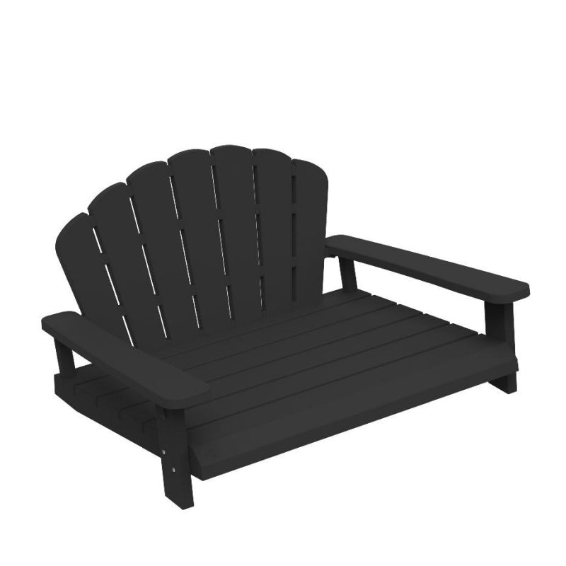 Cama de resina espaciosa apta tanto para interiores como para exteriores, fácil de mantener ya que no oculta la suciedad, resistente y estable sin riesgo de colapso, antideslizante y duradera, diseñada para perros grandes