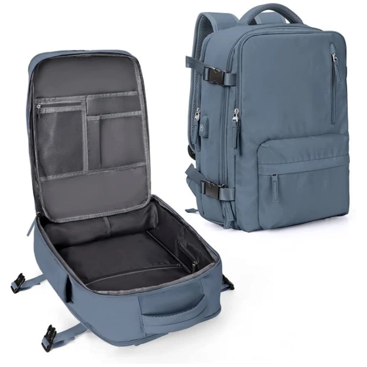 Women's Oxford Daypack with Multi-Compartment Organization for Travel, Commuting & Campus