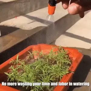 Ortekor Automatic Drip Irrigation System with Adjustable Nozzles | Efficient Watering for Lush Gardens