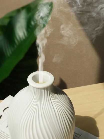 Boho Vase Humidifier with Ultrasonic Essential Oil Diffuser