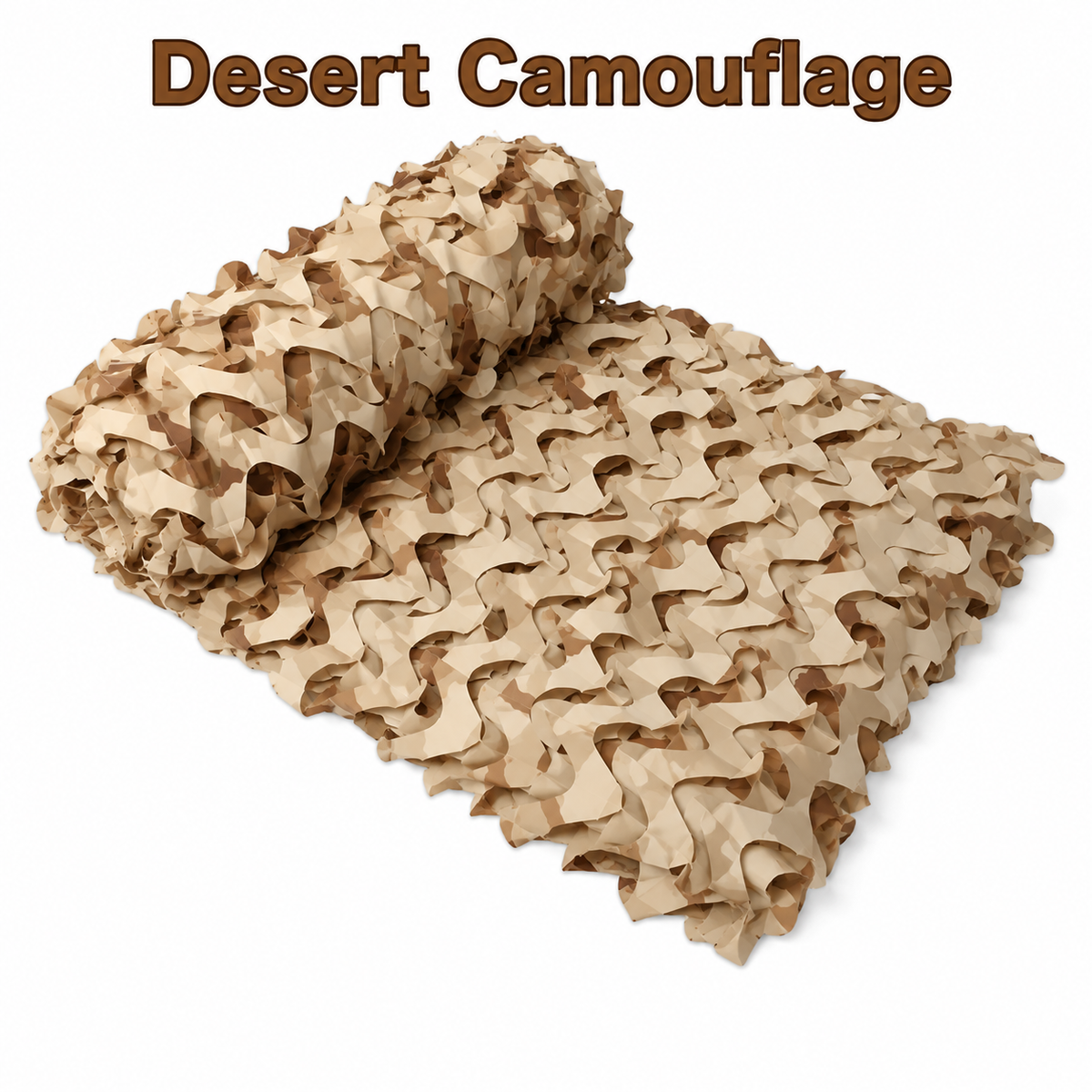 Outdoor Camouflage Netting for Camping, Hunting Blinds & Garden Shade Cover | Lightweight Nylon Camo Net