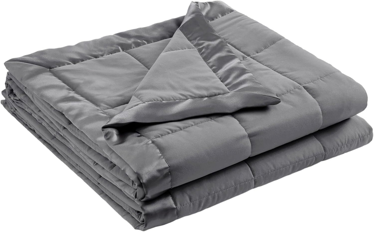 Colección Windom | Manta de plumón alternativo con tratamiento que absorbe la humedad | Cubrecama ligero y suave para todas las estaciones, ribete de satén