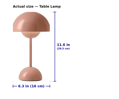 Cordless Table Lamps, Rechargeable Scandinavian Table Lamp with Adjustable Brightness, Metal Cordless Lamp for Outdoors