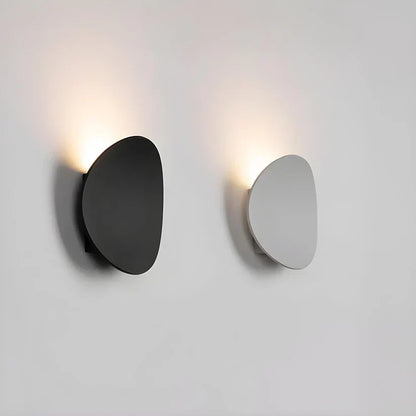 LED Wall Sconce – Round Aluminum Disk Light, 7W Modern Fixture for Bedroom, Hallway, Living Room & Office