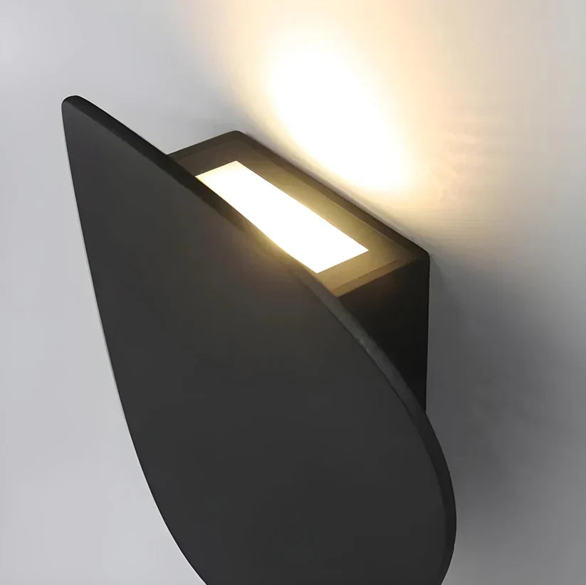 LED Wall Sconce – Round Aluminum Disk Light, 7W Modern Fixture for Bedroom, Hallway, Living Room & Office