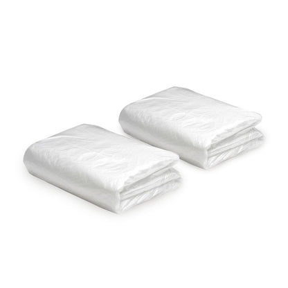 Single-Use Foot Bath Basin Liners for Spa & Pedicure – 90-Count Clear Plastic Tub Covers for Home Salon & Professional Use