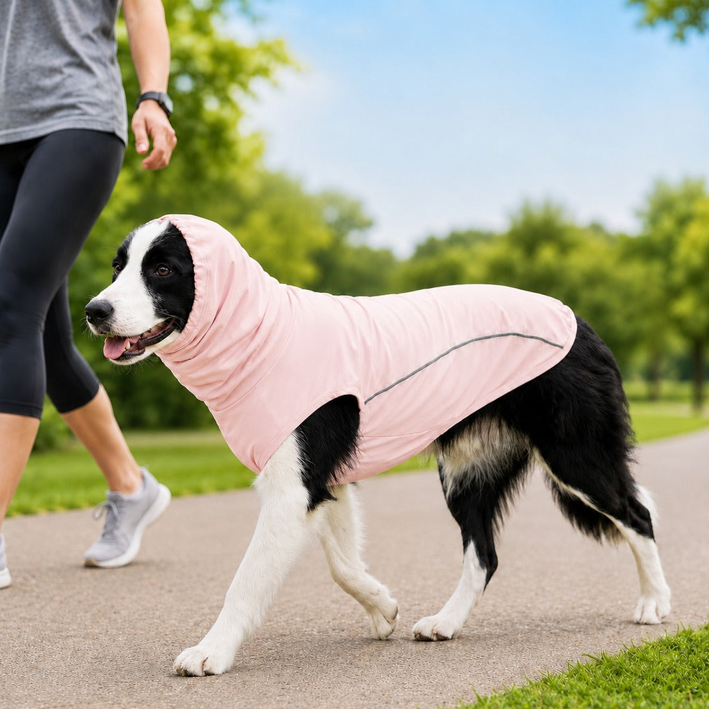 Ortekor Dog Cooling Sun Protection Shirt for Summer Walks - Lightweight Full-Coverage Outdoor Wear