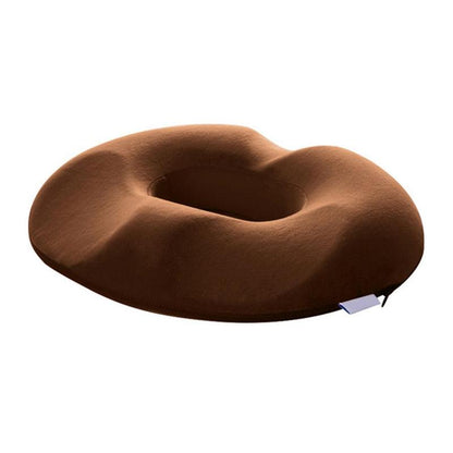 Memory Foam Seat Cushion for Tailbone Pain Relief – Donut Design for Chairs, Cars & Wheelchairs