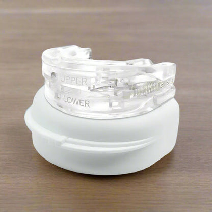 SilentGuard | Protector bucal para ronquidos y bruxismo con ajuste cómodo | Protección doble para un sueño reparador