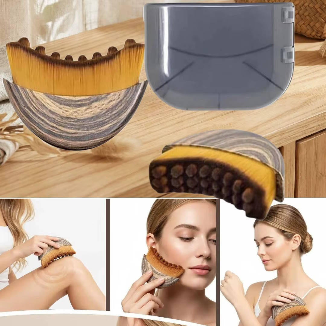 Cepillo facial suave para exfoliación de la piel y maquillaje