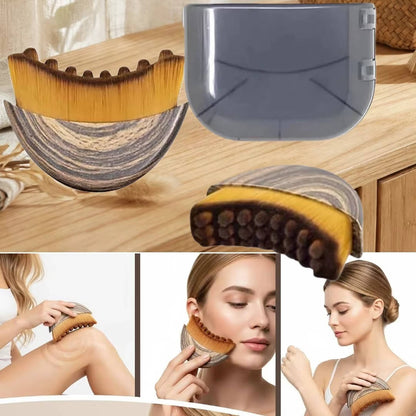 Cepillo facial suave para exfoliación de la piel y maquillaje