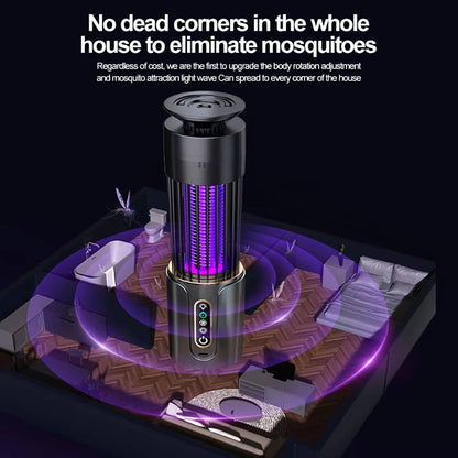Exterminador de insectos eléctrico portátil con batería recargable USB