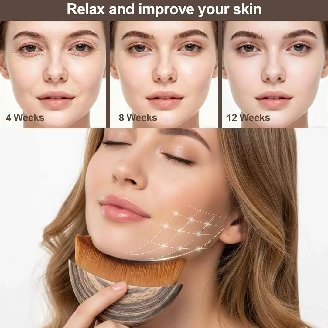 Cepillo facial suave para exfoliación de la piel y maquillaje