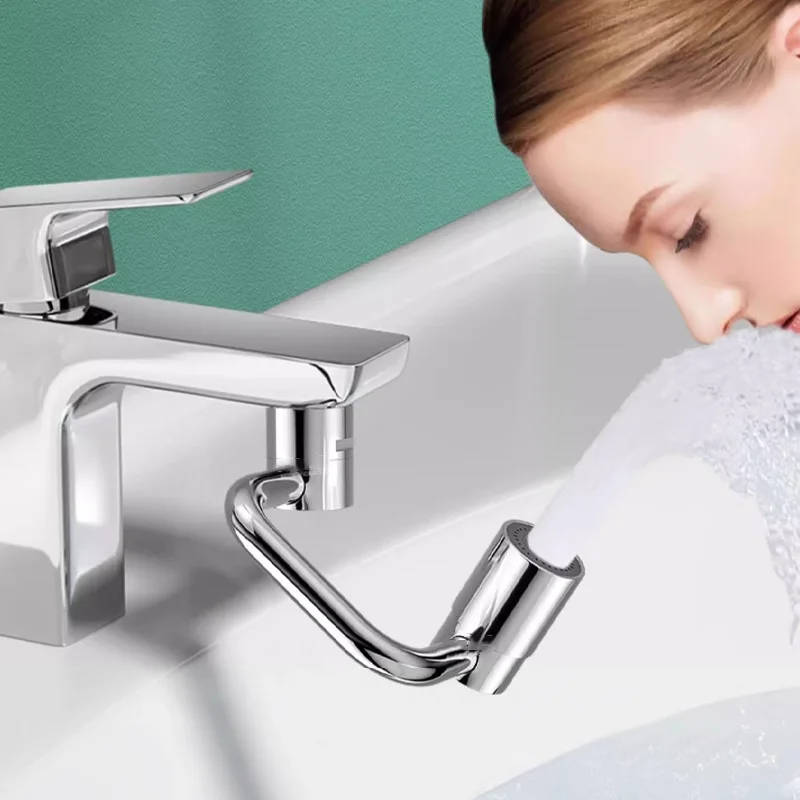 Extensor de grifo de lavabo ajustable con dos tipos de chorro