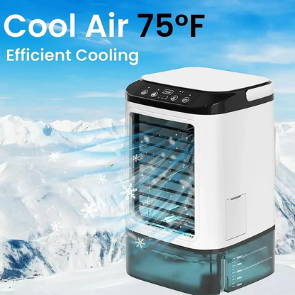 Portable Mini Air Conditioner with Adjustable Fan Speed | Compact Cooling Solution for Personal Spaces
