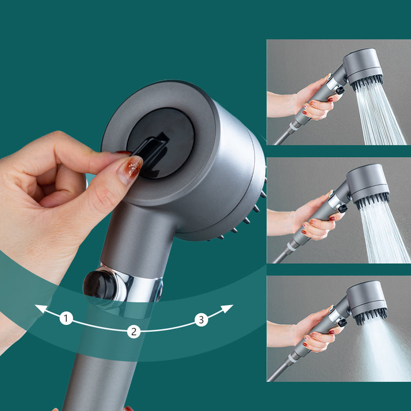 High-Pressure Shower Head with 3 Spray Modes & Built-In Water Filter for Low-Pressure Homes