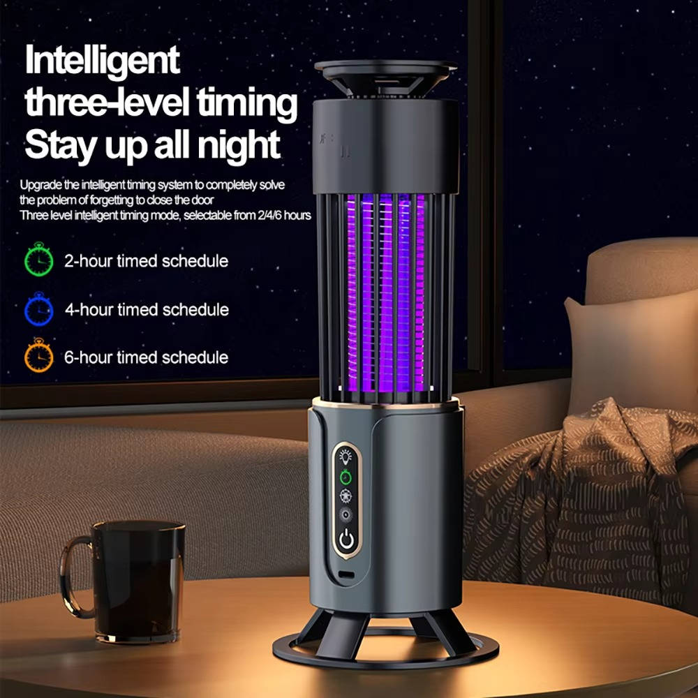 Exterminador de insectos eléctrico portátil con batería recargable USB
