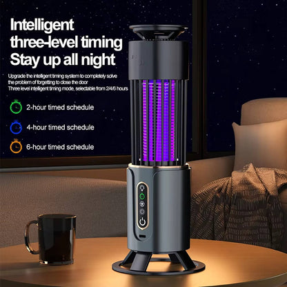 Exterminador de insectos eléctrico portátil con batería recargable USB