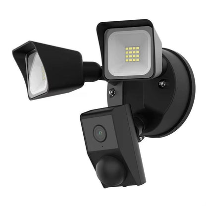 Brillante luz de seguridad LED con cámara y detección de movimiento