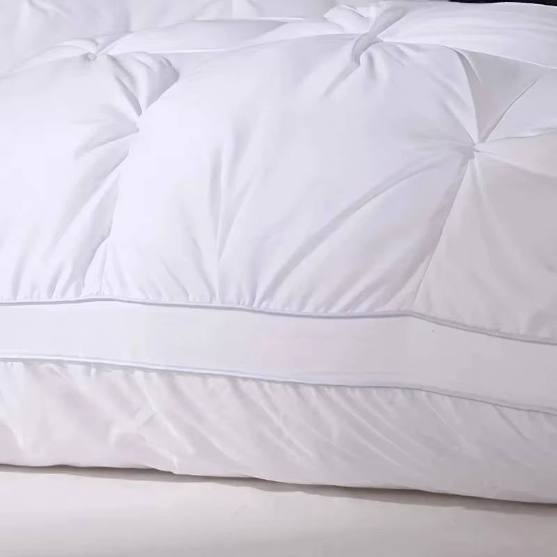 Almohadas de cama acolchadas de felpa con relleno hipoalergénico para quienes duermen de lado