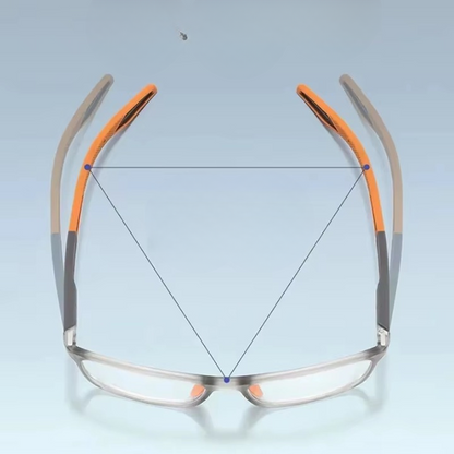 Progressive Reading Glasses Near Far Vision One Pair All Distances Multifocal Lenses Lightweight Polycarbonate Frames